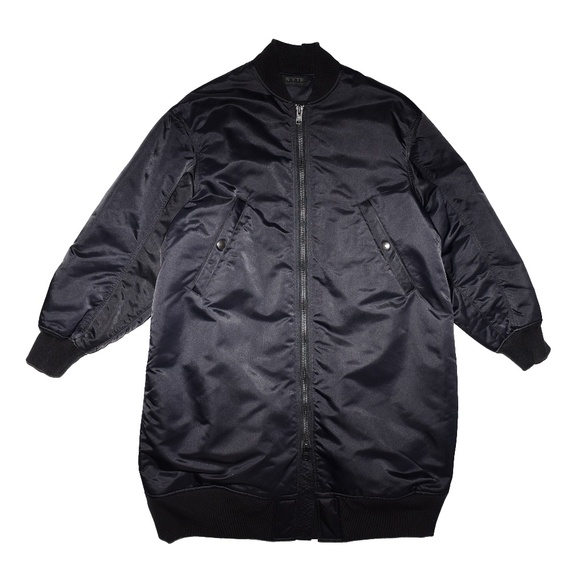 a*e様 s’yte - Nylon twill Big long MA-1 Yohji Yamamoto S'yte Nylon Twill Big Long MA-1 Bomber